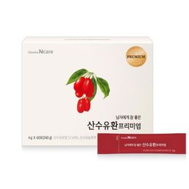 [ChunhoNcare] Cornelian Cherry Cornus Fruit Premium 60Pill-Men’s Stamina Support, Medicinal Korean Herb, Arginine, Zinc Oxide-Made in Korea